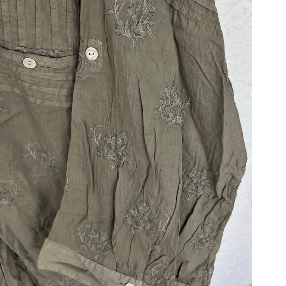 NWT Anthropology by Kyla Seo Holly Shirt - Soft Sage, Size Small - Picture 6 of 13